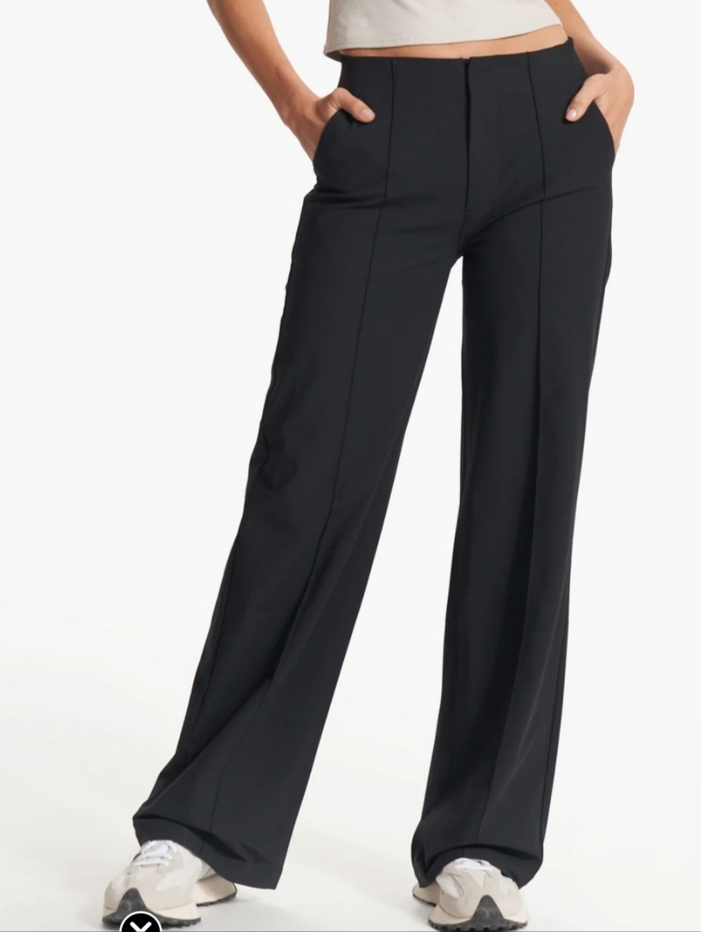 Vuori Meta Wideleg Pant Black Large